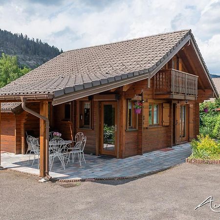 Chalet La Calougeotte, Jardin, Spa Et Sauna Prives Le Ménil Eksteriør billede