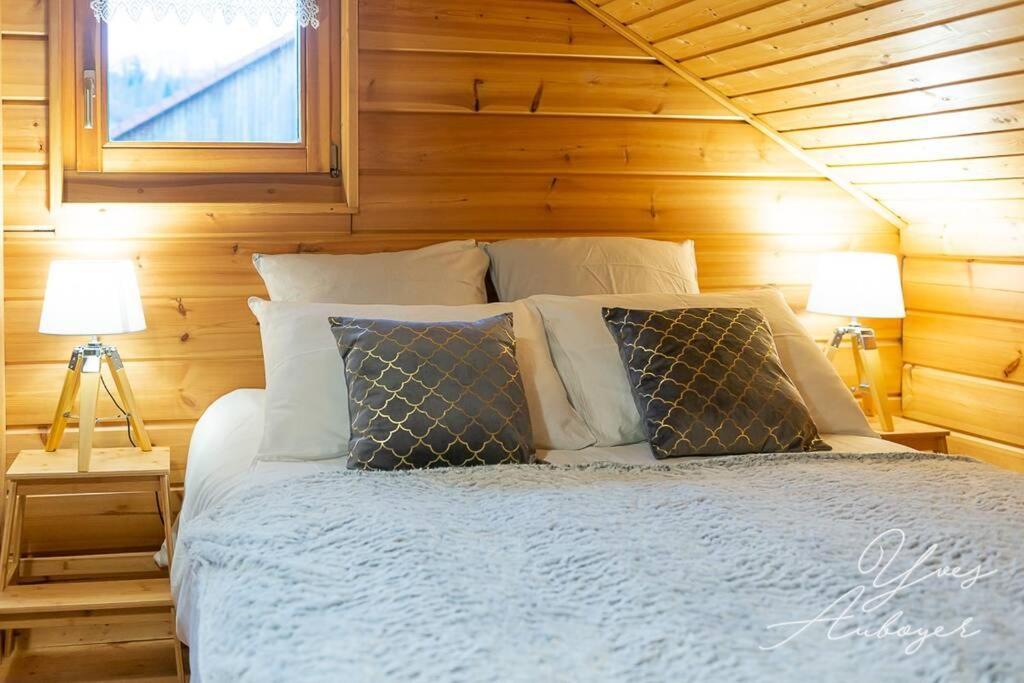 Chalet La Calougeotte, Jardin, Spa Et Sauna Prives Le Ménil Eksteriør billede