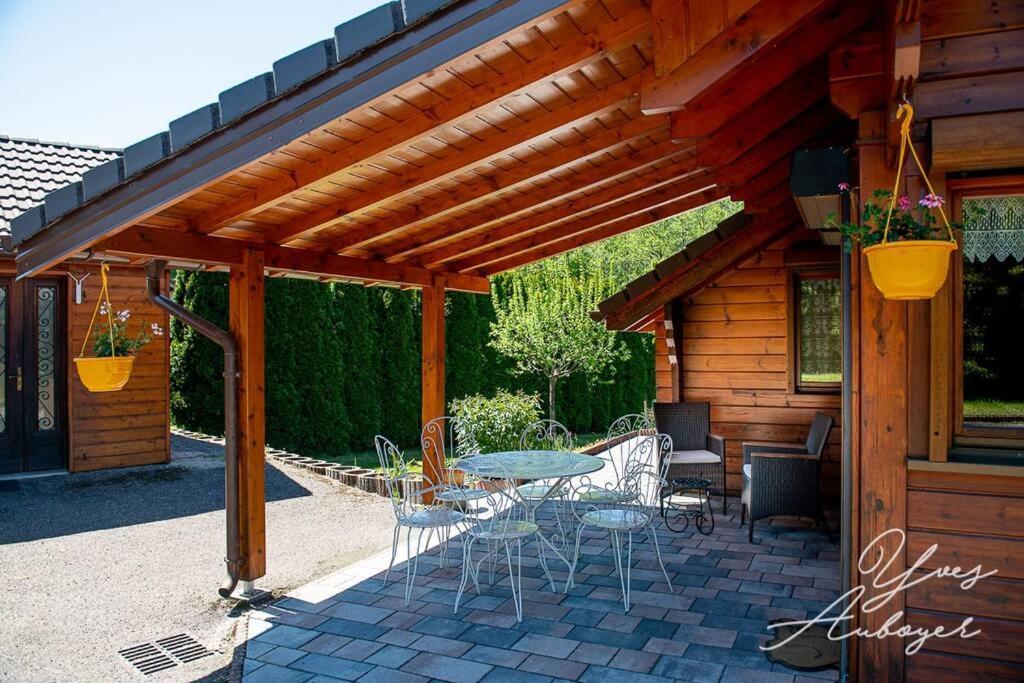 Chalet La Calougeotte, Jardin, Spa Et Sauna Prives Le Ménil Eksteriør billede