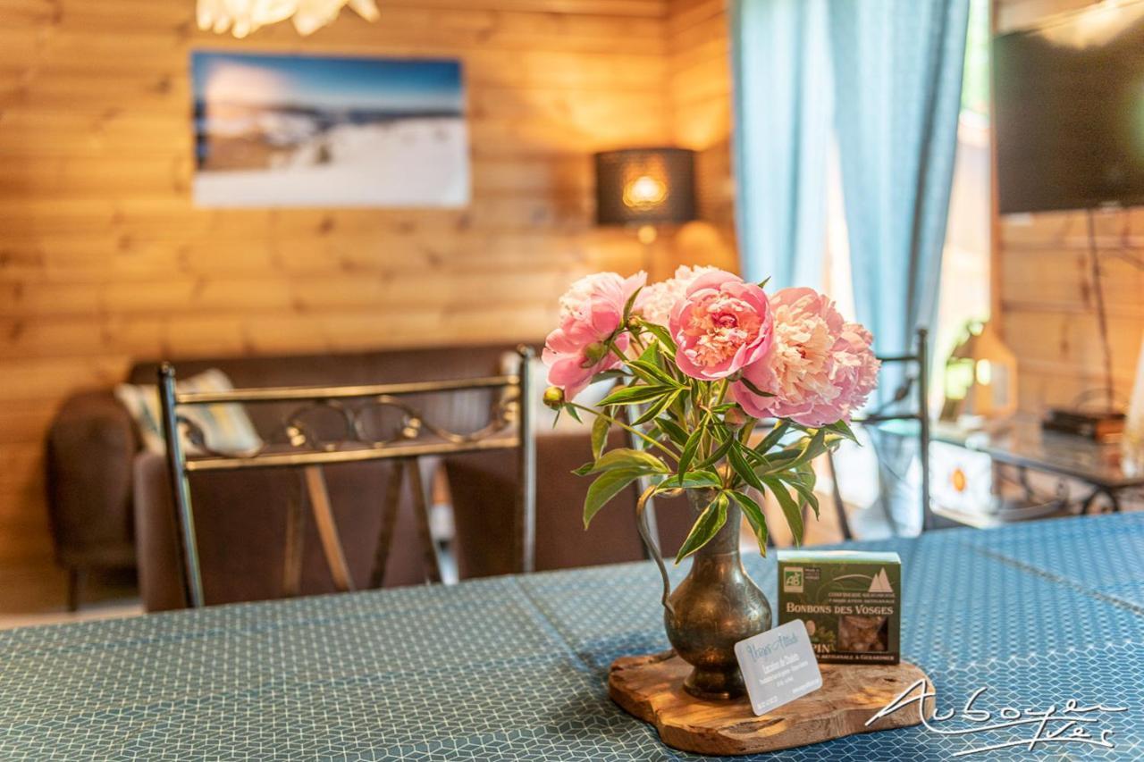 Chalet La Calougeotte, Jardin, Spa Et Sauna Prives Le Ménil Eksteriør billede