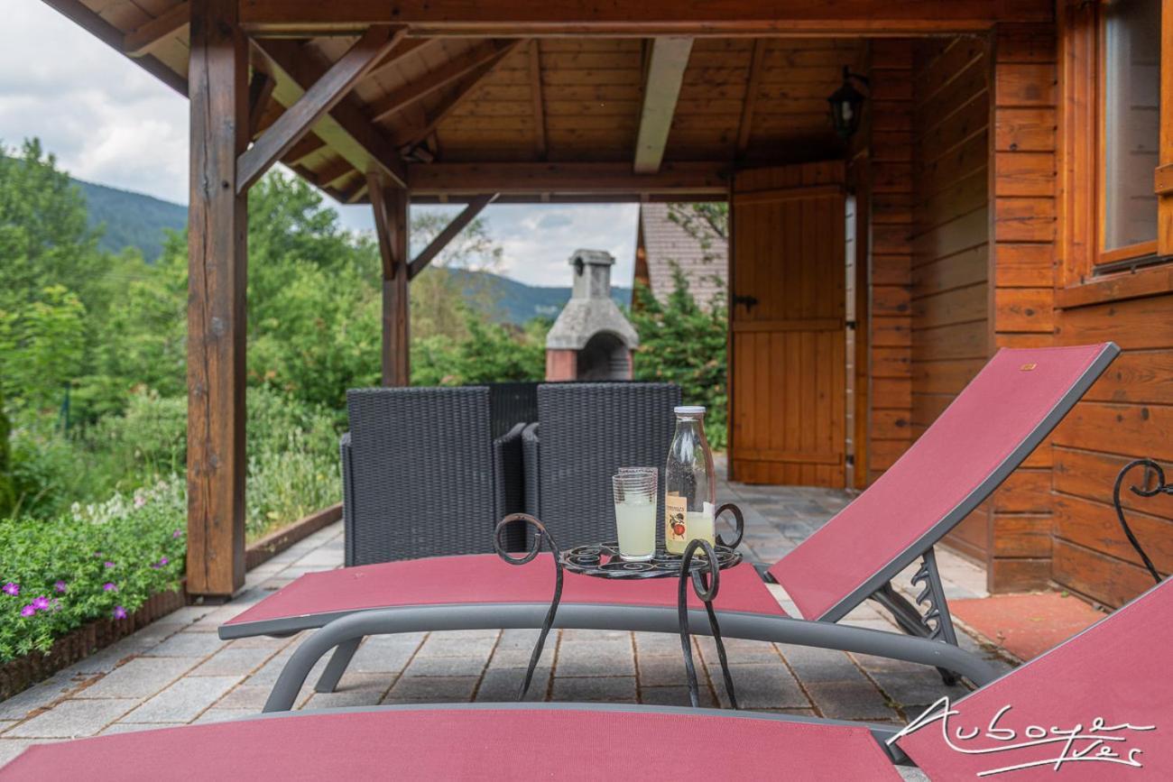 Chalet La Calougeotte, Jardin, Spa Et Sauna Prives Le Ménil Eksteriør billede